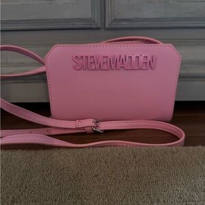 Steve Madden Pink Crossbody Wallet Purse